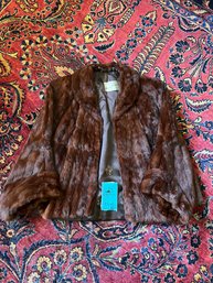 Fur Cape From Northgate Fur Co Herman Stegman Seattle