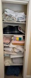 R6 Linen Closet With Mostly Queen Size Sheets, Blankets, Throws, And Towels