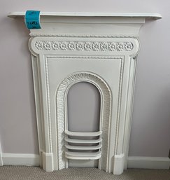 R7 Victorian Style Metal Fireplace Surround