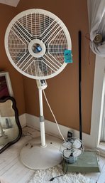 R6 Lasko Stand Fan, Bissel Rug Sweeper, Vintage Zero Electric Fan