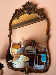 Large Ornate Wall Mirror 46in X 27in