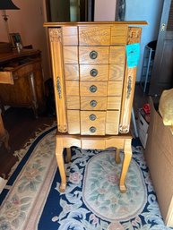 Jewelry Wooden Armoire