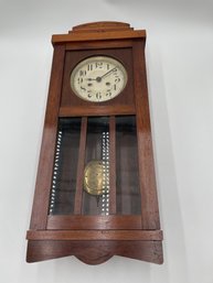 R1 Wall Clock With Pendulum And Opening Door