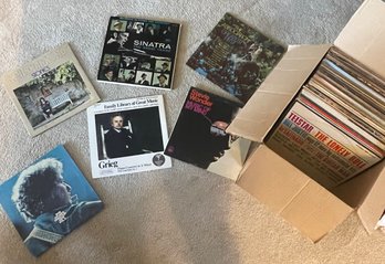 Box Of Records To Include Different Genres