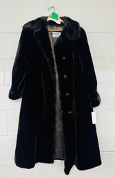 BNH Womens Wermuth Fur Coat Size 8 New York Sportowne Ultra-Seal