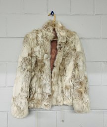 BNH Womens Size Small/6 Coat Unbranded Possible Fur Coat