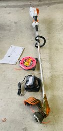 RM0 Stihl FSA 60 R Cordless Trimmer And Used Cross Fire Cord