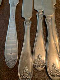 Assorted Utensils, Assorted Silverware, Community Plate Forks, Knives, Victors Co Forks