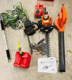 RM0 Blacker And Decker Yard Cleaner, Stihl HS45, Mcculloch Chainsaw, Telescopingwand With Gutter Cleaner