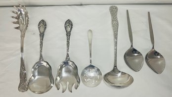 BNH Lot Of Silver Plated Silverware WM Rogers, Oneida, International Silver Co., Sheffield