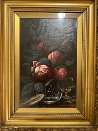 R2 Framed Rose Print/lithograph