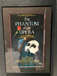 R1 Framed The Phantom Of The Opera Poster