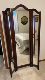 R5 Three Sided, Free Standing Full Size Mirror