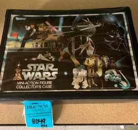 Star Wars Mini-Action Figure Collectors Case With Two Trays Of Action Figures
