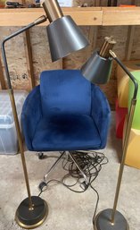 Fabrique Office Chair  And Two Lamps