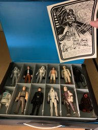 Star Wars Mini-Action Figure Collectors Case And Two Trays Of Action Figures