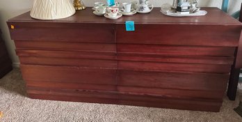 R2 1954 Mahogany Eight Drawer Dresser (According To Owner) (This Is One Of Three Pieces)