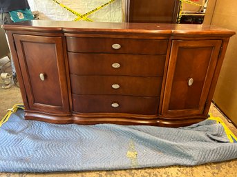 R0 Two Piece Sideboard And China Cabinet, Brand Is Unknown