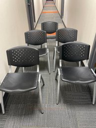 Five Office Chairs