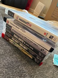 PlayStation 3 Games Including: Madden 13, Splinter Cell, Twisted Metal, 007, Call Of Duty Black Ops, Uncharted