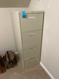 4 Drawer Metal Filling Cabinet . Located Upstairs