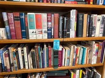 Books Including: Robert M Gates, William Manchester, Malcom Gladwell, Elizabeth Alexander. Located Upstairs