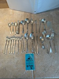 Stamped Sterling Spoons, Butter Knives, Forks