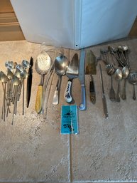 Collector Spoons, Pie Cutters, Salt Spoons, Ladle