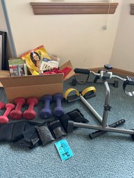 Exercise Weights, Resistance Bands, Hand Exexerciser, Dumbbells