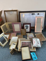 Picture Frames And Organizer Wipeboard And Mirrors