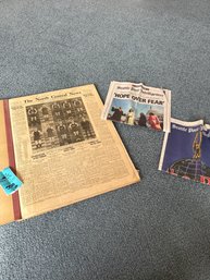 Vintage Newspaper Articles And Seattle Post