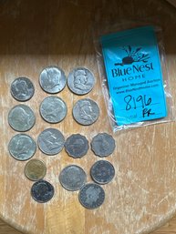 JFK Coins, Thomas Jefferson Half Dollars, Lady Liberty Coins, Susan B Anthony Coin, Hong Kong Coins