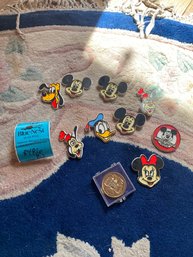 Disney Pins And Coin