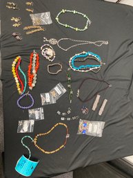 Earrings And Beaded Jewelry