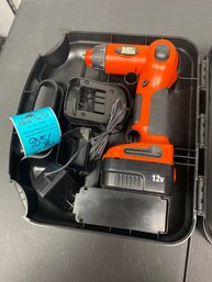 Black And Decker Swivel Hand Drill.