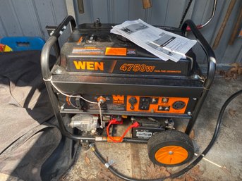 Wen 4750w Dual Fuel Generator