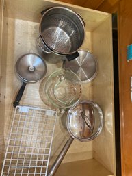 Pots And Pans, Glass Liquid Measuring