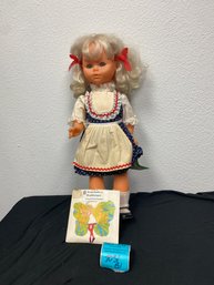 German Talking And Singing Doll