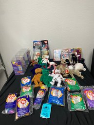 Beanie Babies Including Happy Meal Beaning Babies