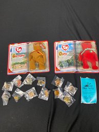 Teenie Beanie Babies Pins And International Bears