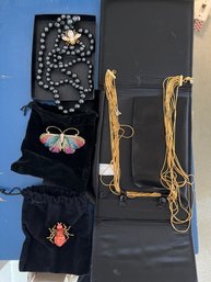 Joan Rivers Jewelry Including: Necklaces And Pins