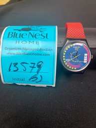 1989 North 12 Water Resistant Swatch Watch