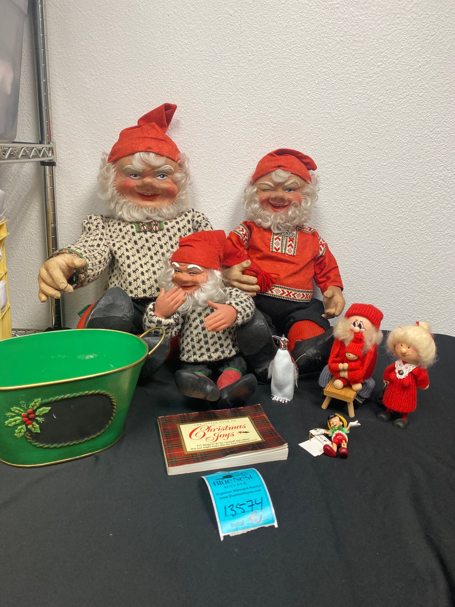 Scandinavian Holiday Decor Arne Hasle Askim Nisse Dolls 13574 |  Auctionninja.com