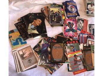 RM 1 Assorted Baseball Cards, Pokeman And X File Cards