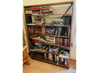 Rm7 Wood Six Shelf Bookcase