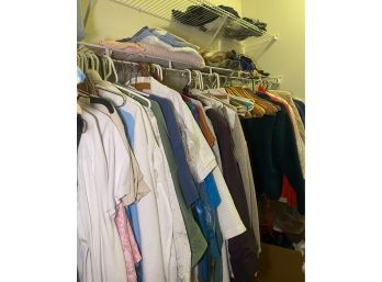R10 Womens Clothing Closet Lot To Include Brands Such As L.L Bean, Shiquiry 100 Wool Jacket, Nordstrom Dress