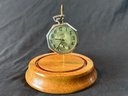 Elgin Pocket Watch In 14K Gold Columbia Watch Case Co Case Inside Glass Dome Display
