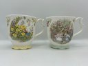 Royal Doulton Jill Barklem 1983 Four Seasons Teacups From The Brambly Hedge Gift Collection