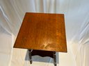 Antique Wood Side Table / Parlor Table