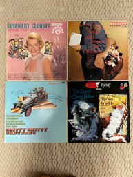 Childrens Vinyl Records - Rosemary Clooney, Chitty Chitty Bang Bang, Boris Karloff, Ray Heatherton